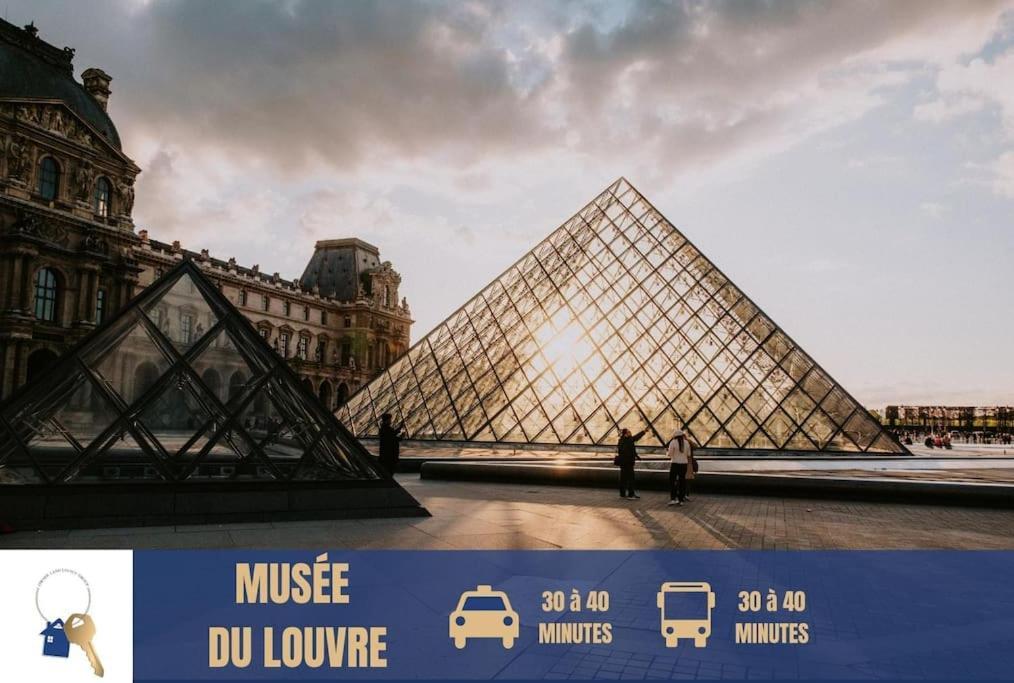 9 Mi From Stade De France - Charming 5-Room Saint-Denis  Exterior foto