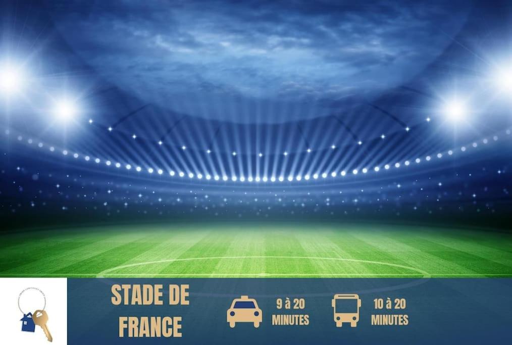 9 Mi From Stade De France - Charming 5-Room Saint-Denis  Exterior foto