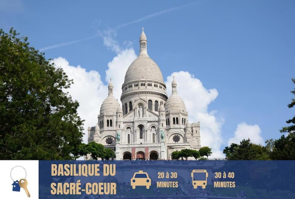 9 Mi From Stade De France - Charming 5-Room Saint-Denis  Exterior foto